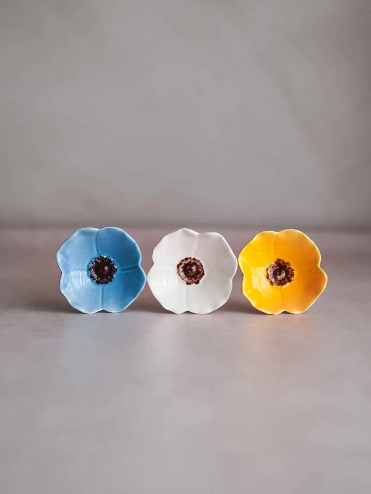 Bouquet of 3 poppy flowers