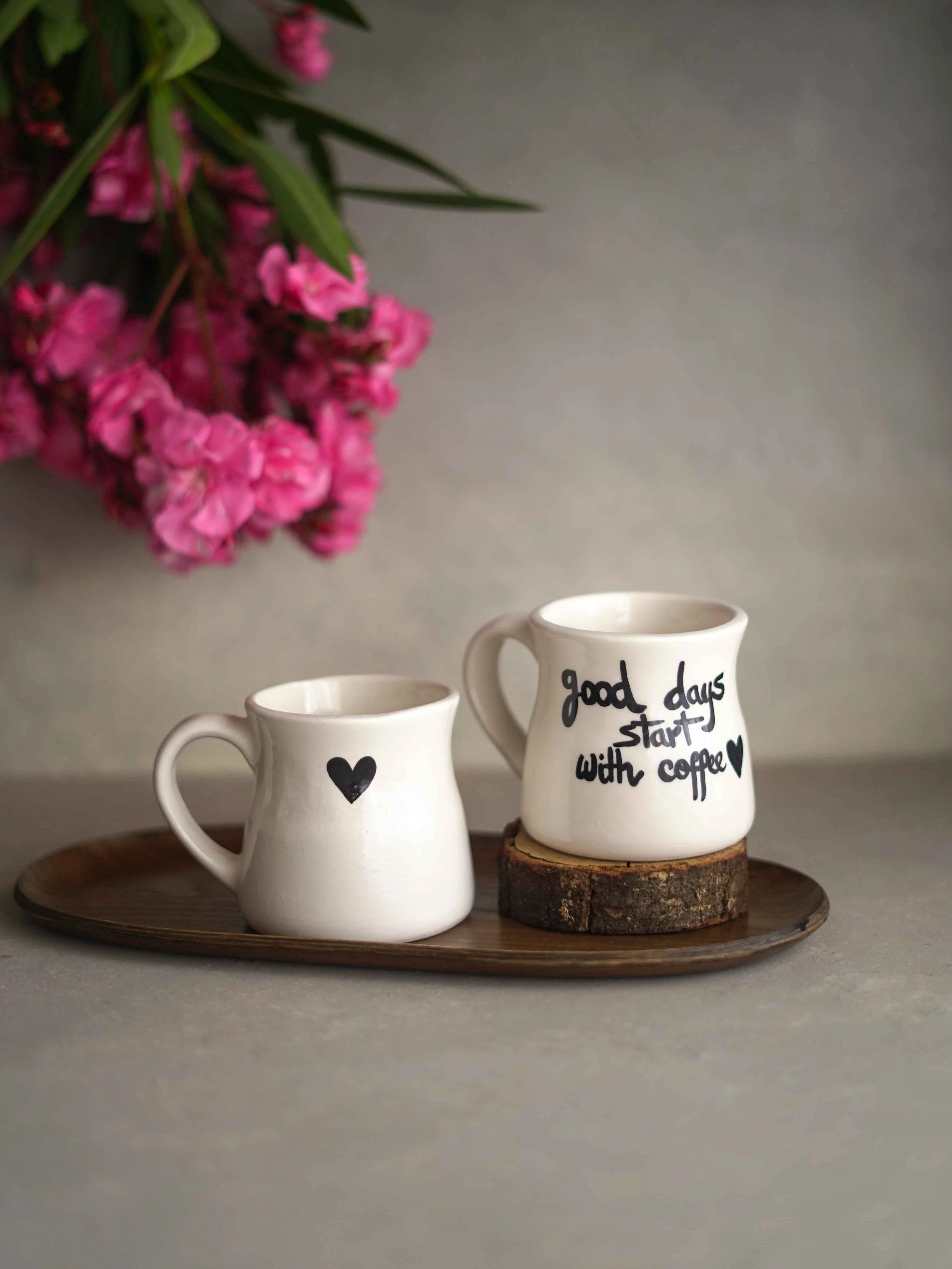 Tasse avec message