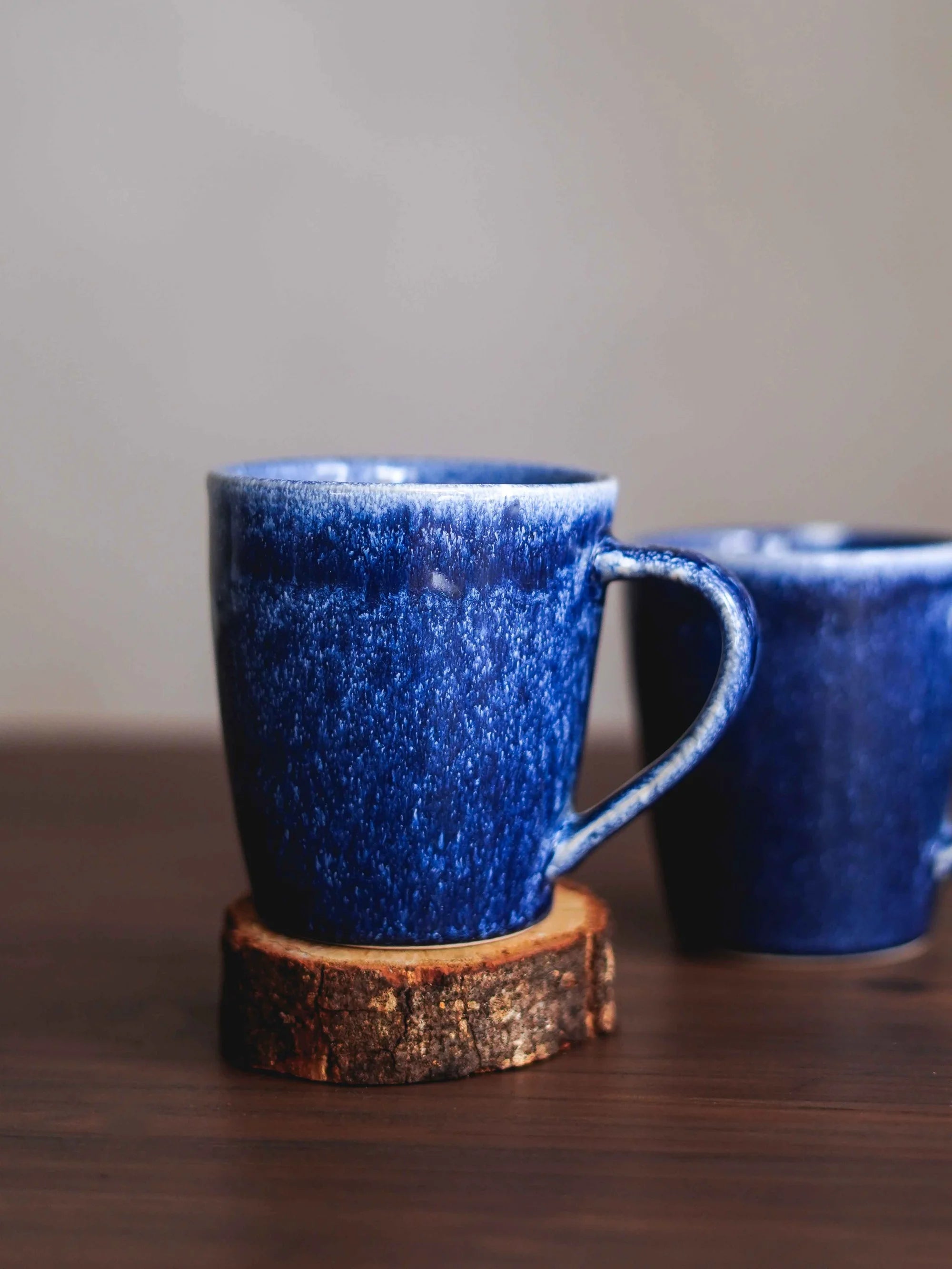 blue mug