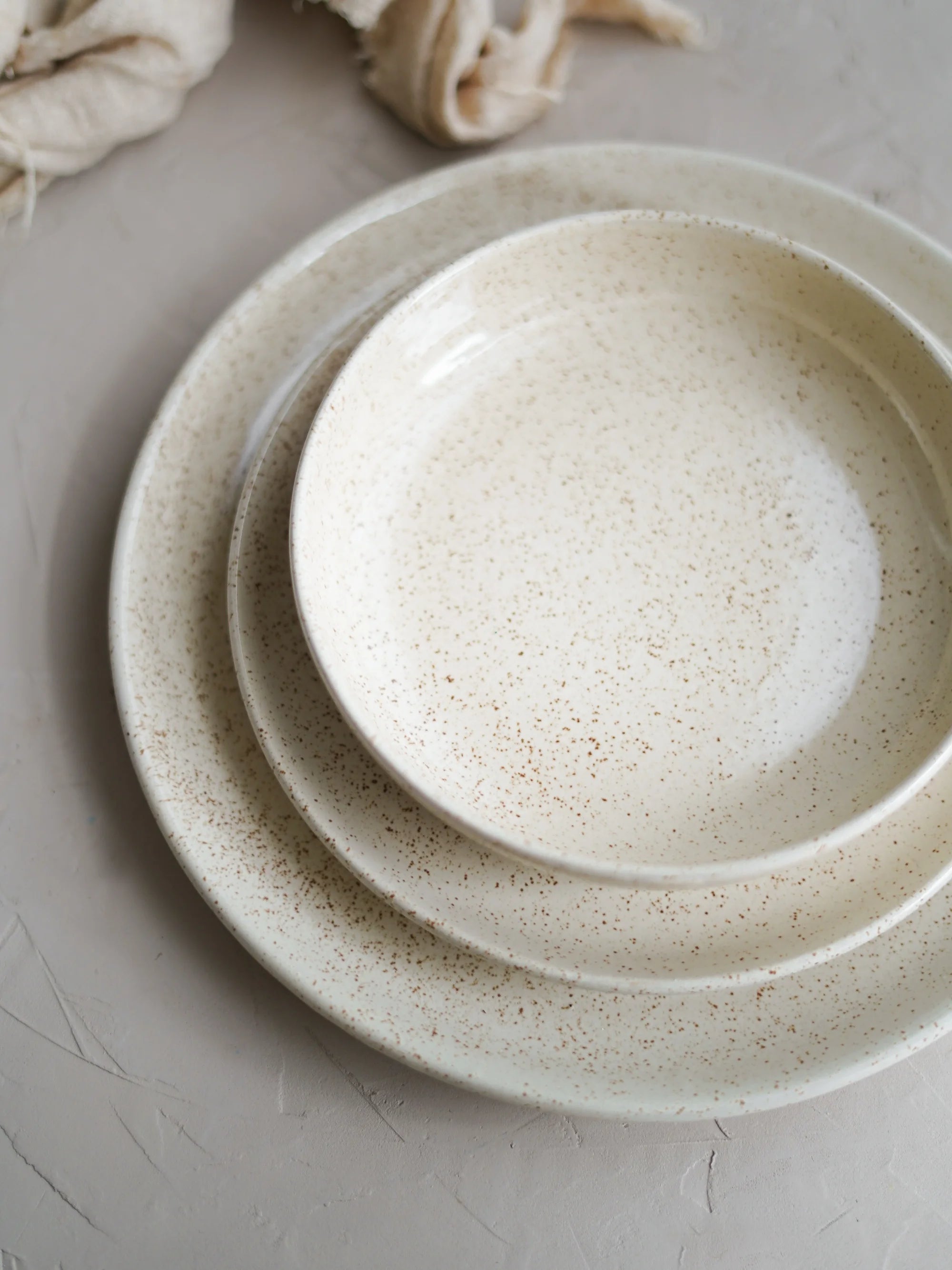 Grão d'Areia dish set - 3 pieces 