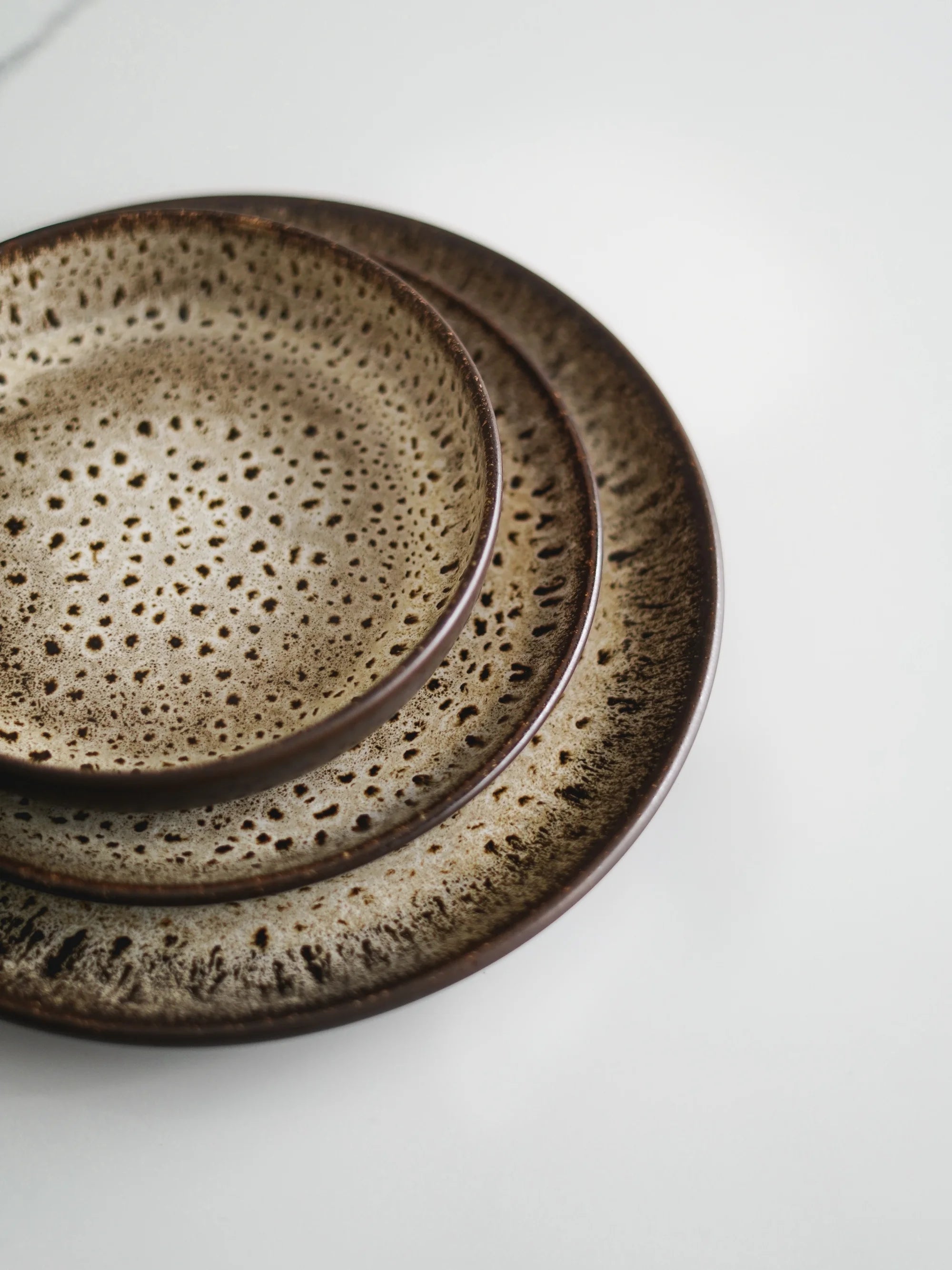 Leopard dish set - 3 pieces 