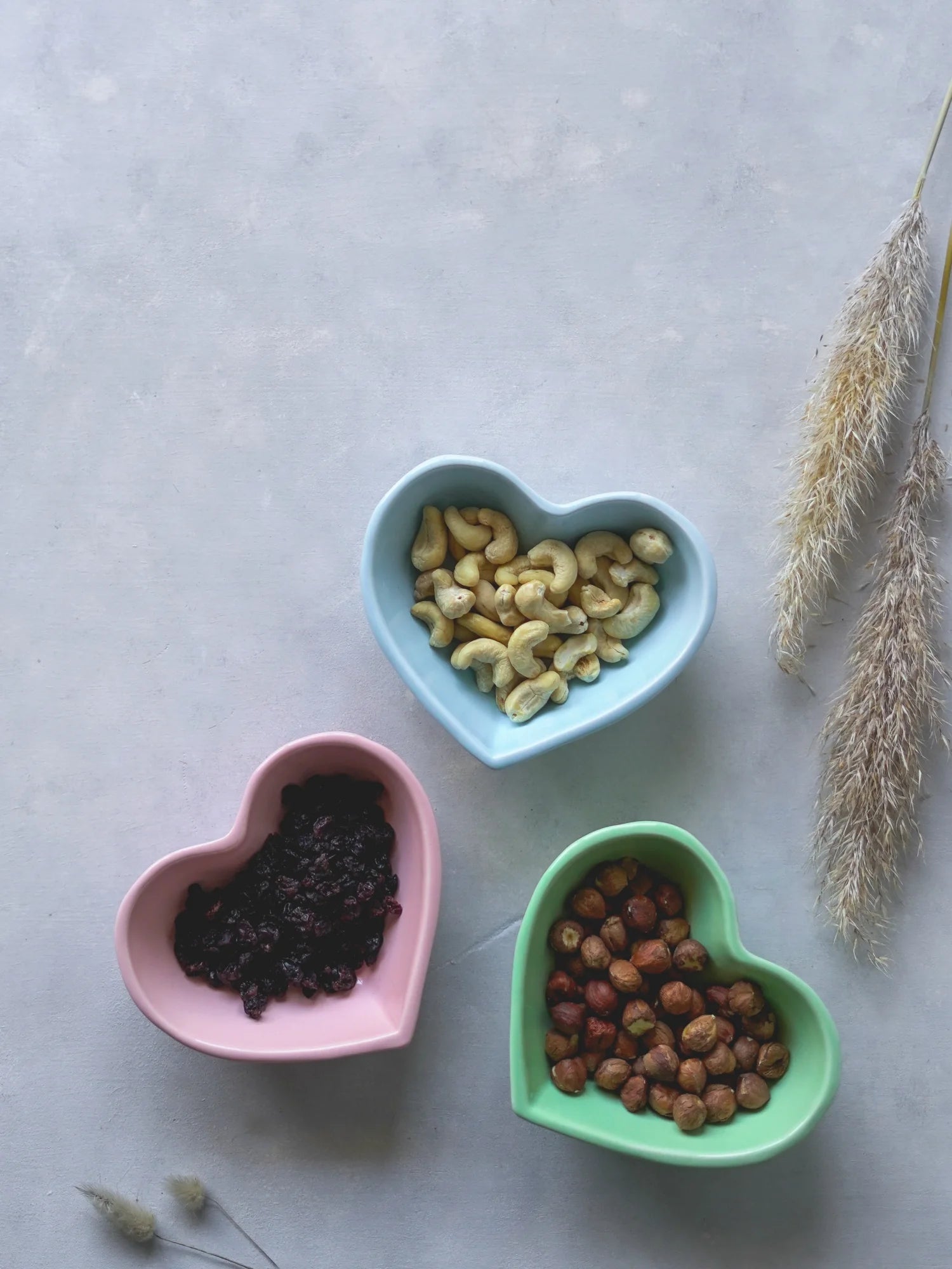 Heart appetizer bowls